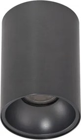 Nowoczesny podtynkowy reflektor GU10 50 mm w kolorze ciemnoszarym - Deep