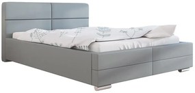 Dwuosobowe łóżko z pojemnikiem 140x200 Erli 3X - 36 kolorów