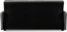 Sofa z Funkcją Spania ASPEN Wersalka Rozkładana Dwuosobowa Szara Nowoczesna do Salonu