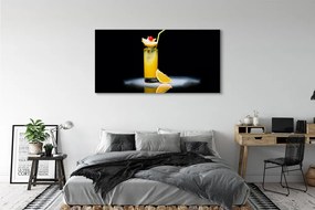 Duży obraz na płótnie Słoneczny Koktajl Pomarańczowy