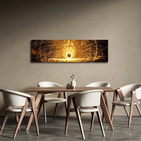 Obraz świetlistego dysku (170x50 cm)