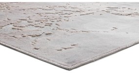 Szaro-beżowy dywan z wiskozy Universal Margot Marble, 200x300 cm