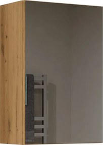 Szafka nad umywalkę z lustrem dąb artisan A3-P29