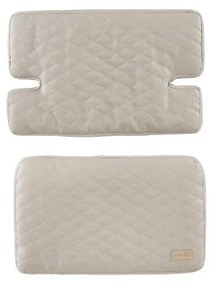 Beżowa wkładka do krzesełka do karmienia Greyish gesteppt – Roba