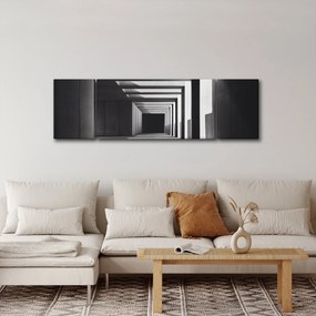 Obraz - Kwadratowy tunel (170x50 cm)