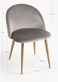 Silla Vint Terciopelo