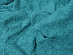 PrzytulneMieszkanie.pl Frotte prześcieradło EXCLUSIVE turkusowe 90 x 200 cm
