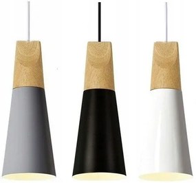 Lampa sufitowa SCANDI B APP059-1CP Szara