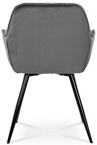Zestaw krzeseł do jadalni DCH-421 GREY4, 2 szt.