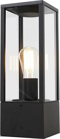 Inteligentna lampa stojąca zewnętrzna czarna 40 cm w tym WiFi ST64 - Charlois
