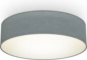 Lampa sufitowa 2xE27/40W/230V śr. 38 cm szara