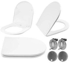 DESKA SEDESOWA UF DUROPLAST FLAT WHITE