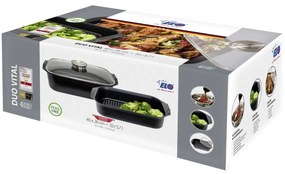 Elo 89940 Brytfanna ze szklaną pokrywą i aromatyzerem Duo Vital 40 x 26 cm