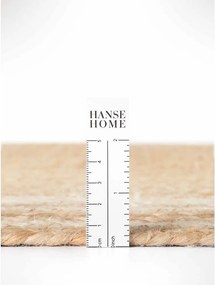 Kremowy/w naturalnym kolorze dywan z juty dwustronny/tkany ręcznie 120x170 cm Jutta – Hanse Home
