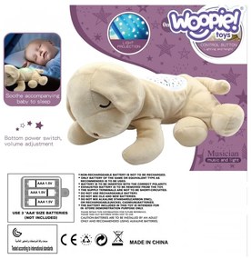 Woopie baby przytulanka projektor 2w1 usypiacz hipopotam