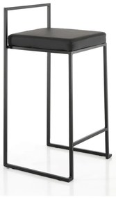 Czarne hokery zestaw 2 szt. 77 cm Dodo – Tomasucci
