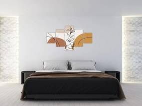 Obraz - Kształty Boho (125x70 cm)
