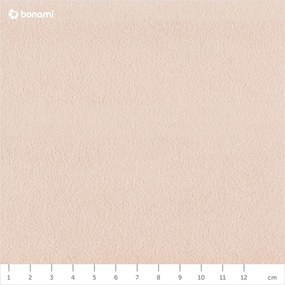 Beżowe tapicerowane łóżko dwuosobowe ze schowkiem ze stelażem 160x200 cm Juniper – Mazzini Beds