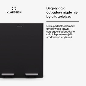Klarstein EcoVista kosz na odpady z pojemnikiem na odpady bio 40 l