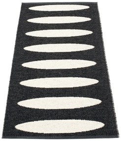 Czarny chodnik odpowiedni na zewnątrz 70x150 cm Ella Black – Pappelina