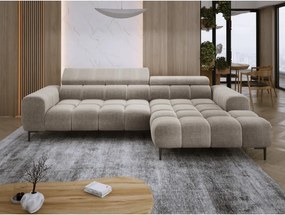 Narożnik PLAZA MINI wolnostojący Prawostronny w tkaninie EDEN 04 WERSAL