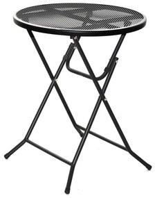 Metalowy okrągły stół ogrodowy ø 60 cm – Rojaplast