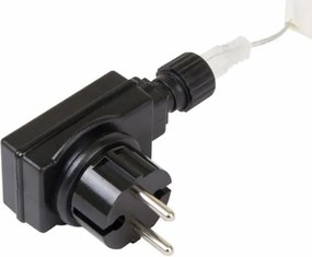 Świąteczne dekoracje świetlne - druty, 200 LED, ciepła biel