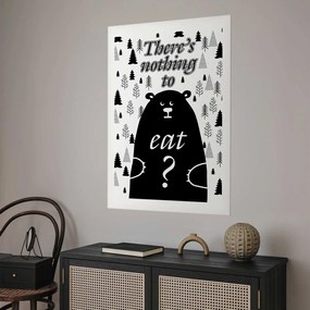 Plakat Nothing to eat 60x90 cm bez ramy z marginesem ARTGEIST B