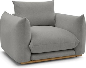 Szary fotel Ernest – Bobochic Paris