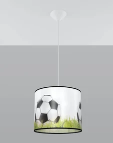 Lampa wisząca PIŁKA C 30 biała SOLLUX  LIGHTING
