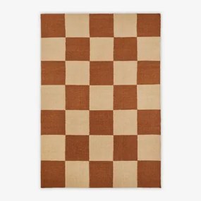 Prostokątny Dywan Z Wełny I Bawełny Bamako 160 X 230 Cm - Sklum