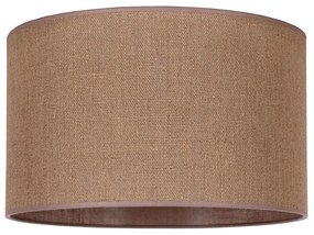 Duolla - Uniwersalny abażur ROLLER E27 pr. 50 cm brązowy