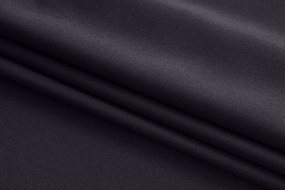 Ciemnoszara zasłona OXFORD 140x250 cm Zawieszanie: Taśma z wiązaniami