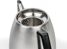 Dzbanek do herbaty ze stali nierdzewnej z sitkiem w kolorze srebra 1,1 l Duet Odense – Bredemeijer