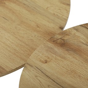 Zestaw stolików konferencyjnych F4150 ART, dąbartisan, 2 szt.