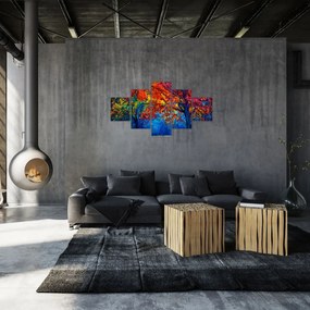 Obraz malowania natury (125x70 cm)