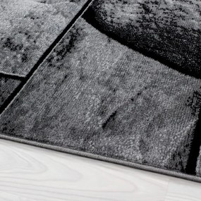 Dywan nowoczesny Parma Granit czarny 160 cm x 230 cm