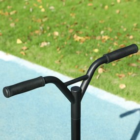 HOMCOM Profi Hulajnoga do Trików, Skuter Freestyle, Aluminium, Metal, Skóra Sztuczna, dla Dzieci i Dorosłych, Zielony