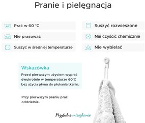 2x ręcznik COMFORT 70x140 cm ciemnoszary, 100% bawełna