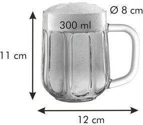 Tescoma Szklanka do piwa myBEER Icon, 0,3 l, 0,3 l