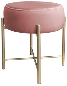 Taboret Pola noga metalowa złota MG58