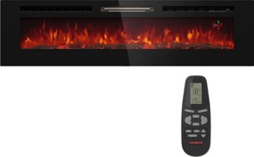 Klarstein Galeras 1800W 178cm Kominek Elektryczny Naścienny Czarny