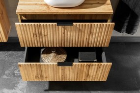 Szafka pod umywalkę ADEL OAK 82 60cm dąb wotan COMAD