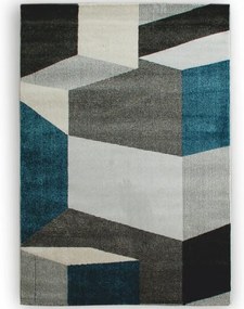 Dywan nowoczesny Lara Geometria wielokolorowy 200 cm x 290 cm