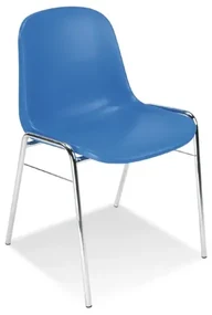 Krzesło biurowe BETA chrome K-31 niebieskie NOWY STYL