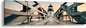 Obraz - Na molo (170x50 cm)