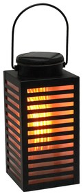 Lampion solarny LED, 10 x 10 x 18,5 cm