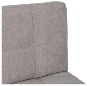 Jasnoszara rozkładana sofa z tkaniny szenilowej 178 cm – Ixia