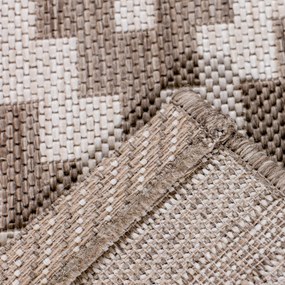 Dywan Modern Rhombs mink/beige 120x170cm
