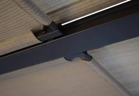 Natis – elegancka pergola tarasowa z rozsuwanym zadaszeniem i aluminiową konstrukcją
